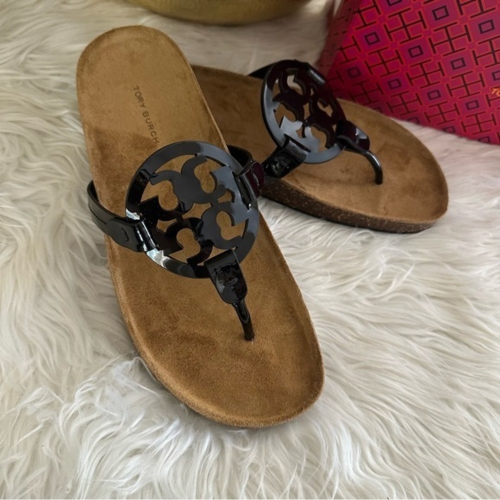 New Tory Burch Women's Miller Cloud Thong Sandals